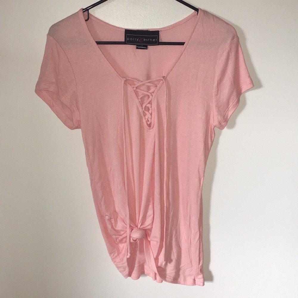 Lace up top